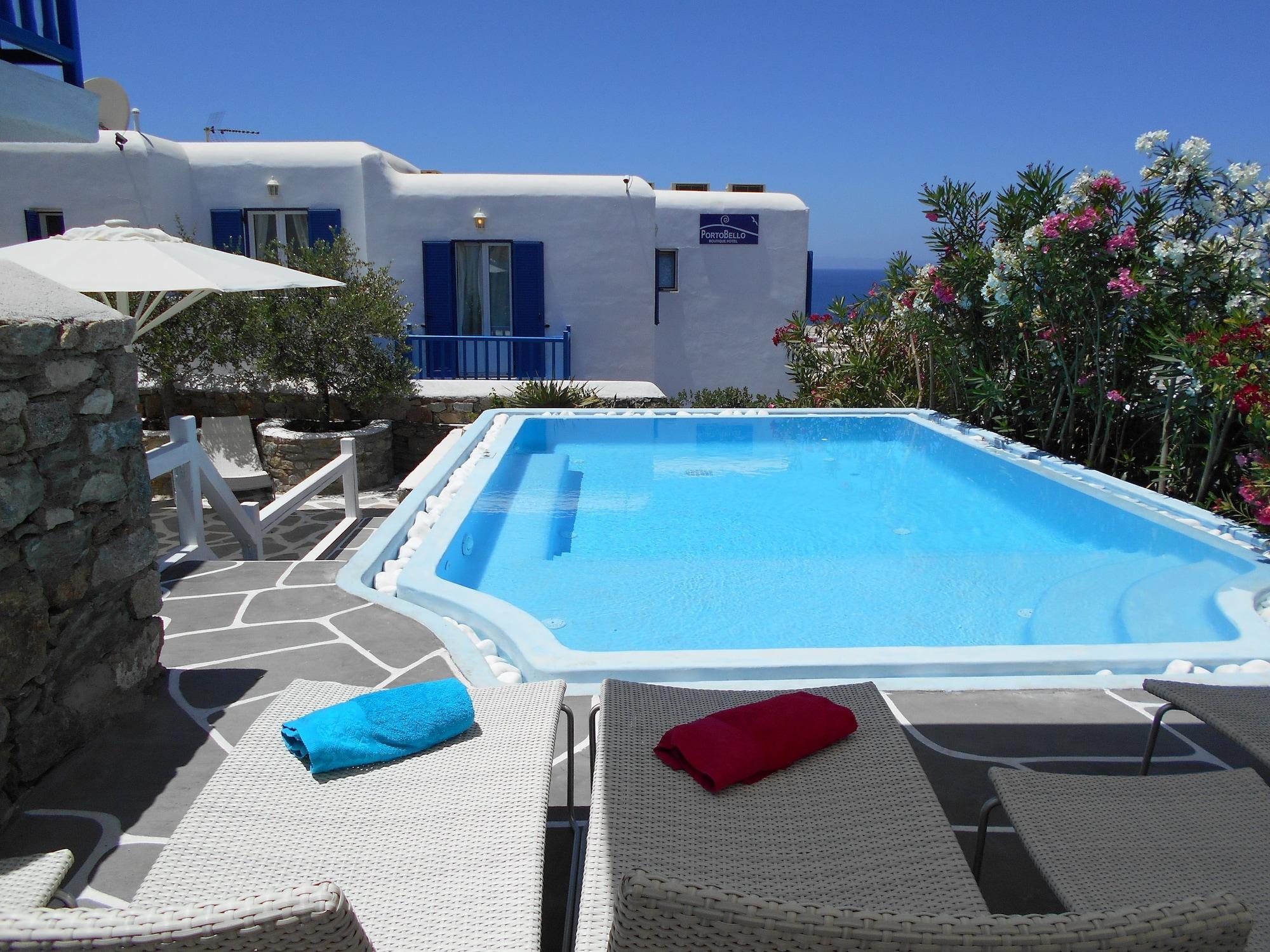 Portobello Boutique Hotel Mykonos Town Exterior foto